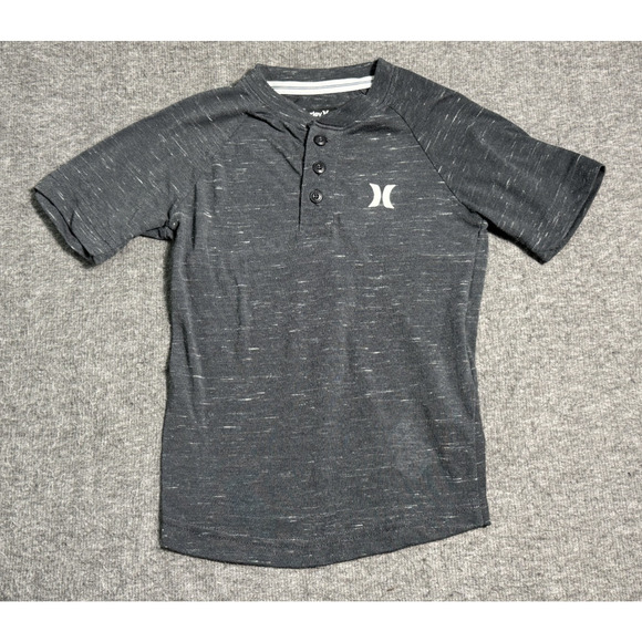 Hurley Gray & Black Colorblock 3-Piece Track Suit Joggers/Jacket/Henley 3T/4T - Picture 5 of 13